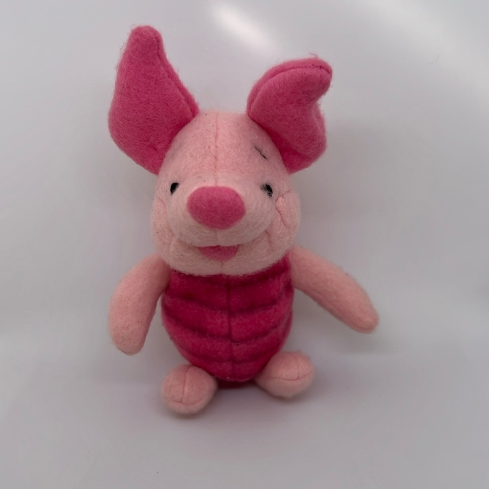 Vintage Gund Disney Winnie The Pooh Piglet Stuffed Animal Plush 7"